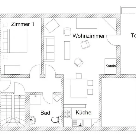 Jaegerwohnung Im Forsthaus Am Schindelbruch